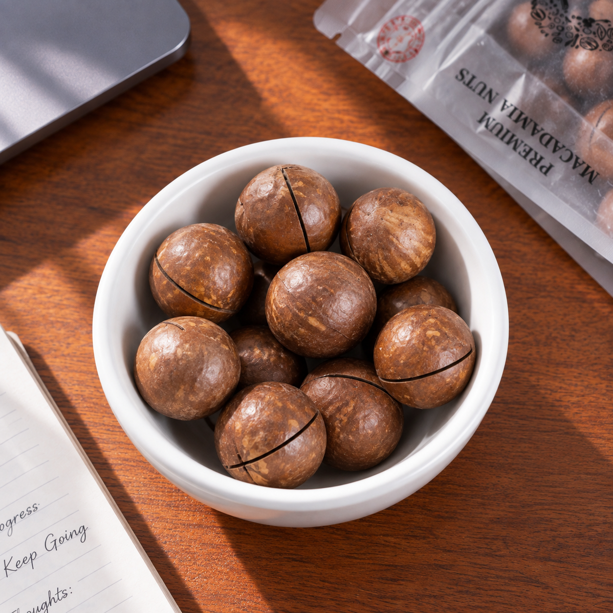 Macadamia In Shell – Milk Flavour