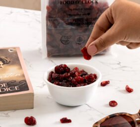 Dried fruit - Cranberries red